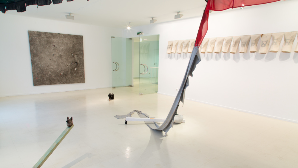 Installationsansicht, Stadtgalerie Saarbrücken, Gianfranco Foschino, Moris, Foto: Kuschnir Installationsansicht Gianfranco Foschino/ Moris