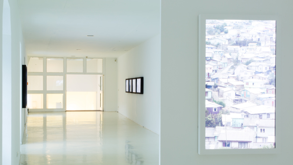 Installationsansicht, Stadtgalerie Saarbrücken, Gianfranco Foschino, Moris, Foto: Kuschnir Installationsansicht Gianfranco Foschino/ Moris