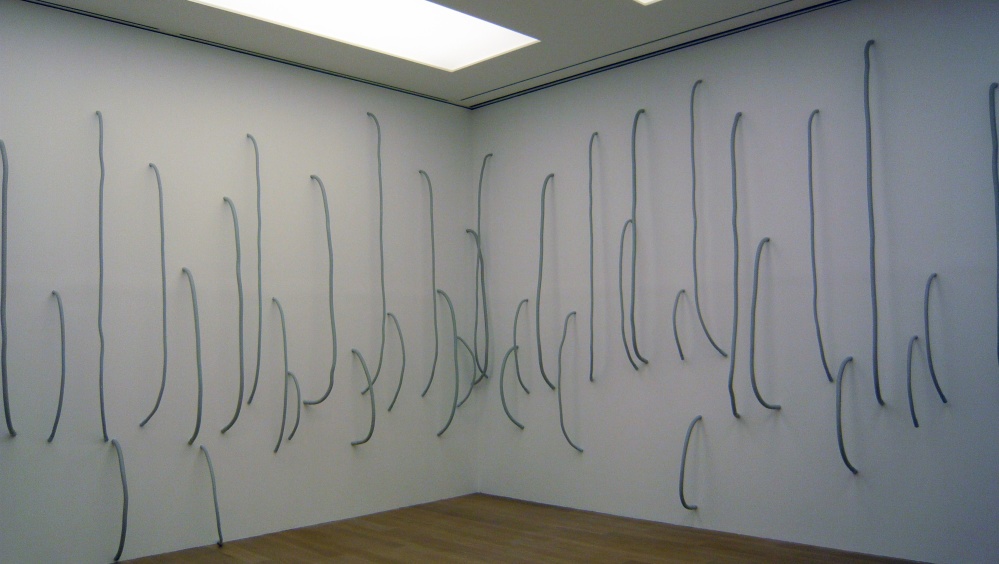 Heribert Friedl, library, Stift Admont Installationsansicht