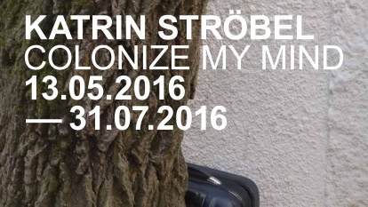 Plakat Katrin Ströbel Einladungskarte