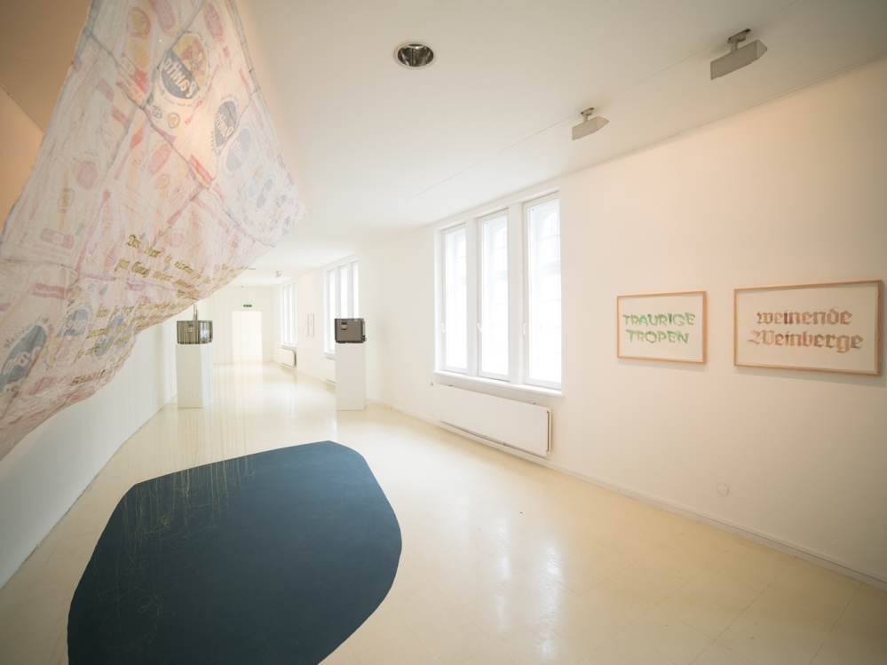 Katrin Ströbel, Colonize My Mind, Installationsansicht, Stadtgalerie Saarbrücken, 2016 Katrin Ströbel, Colonize My Mind, Installationsansicht, Stadtgalerie Saarbrücken, 2016