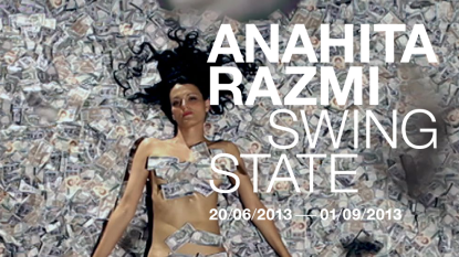 Stadtgalerie Saarbrücken Einladungskarte Anahita Razmi Stadtgalerie Saarbrücken Einladungskarte Anahita Razmi