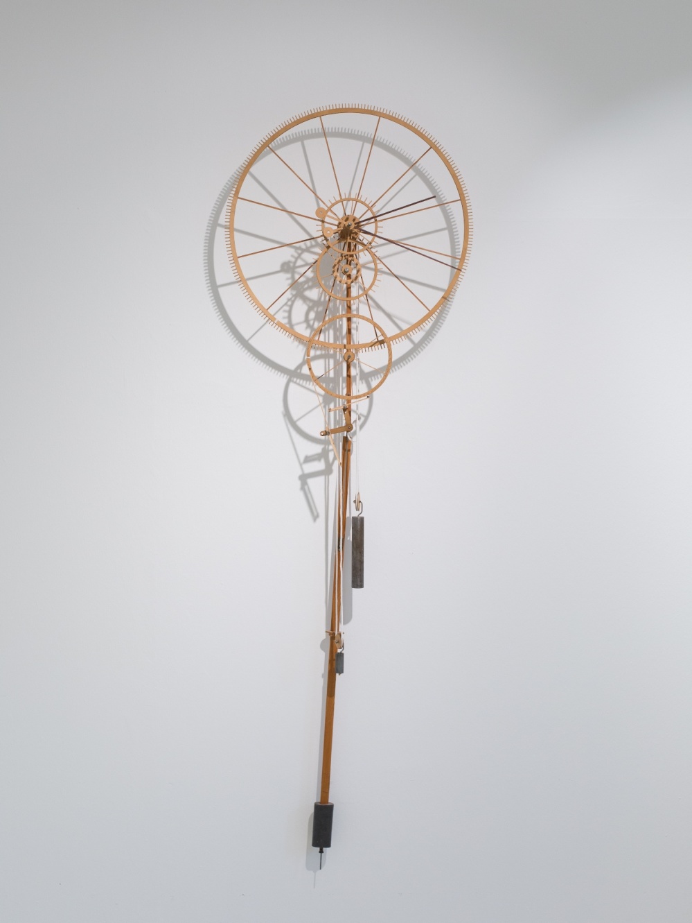 Martin Riches, Clock, 1995, Foto: Anton Minayev Installationsansicht Two Measures Of Time
