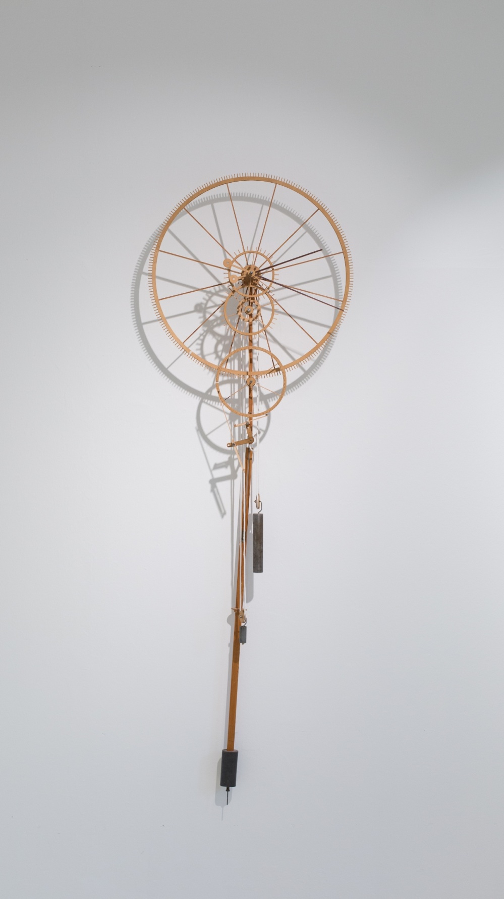 Martin Riches, Clock, 1995, Foto: Anton Minayev Installationsansicht Two Measures Of Time
