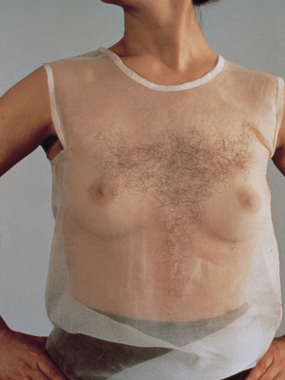 Jana Sterbak, Distraction, 1992, Farbfotografie, 49 x 36 cm, Courtesy Jana Sterbak und Galerie Barbara Gross, (c) Jana Sterbak Jana Sterbak, Distraction, 1992, Farbfotografie, 49 x 36 cm, Courtesy Jana Sterbak und Galerie Barbara Gross, (c) Jana Sterbak