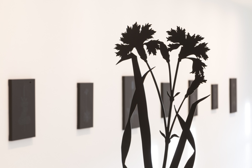 Stadtgalerie Saarbrücken, Installationsansichten, Paul Morrison, Black Grass, 2017, Foto: Anton Minayev Stadtgalerie Saarbrücken, Installationsansichten, Paul Morrison, Black Grass, 2017, Foto: Anton Minayev