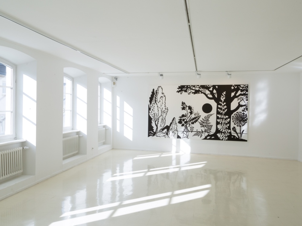 Stadtgalerie Saarbrücken, Installationsansichten, Paul Morrison, Black Grass, 2017, Foto: Anton Minayev Stadtgalerie Saarbrücken, Installationsansichten, Paul Morrison, Black Grass, 2017, Foto: Anton Minayev