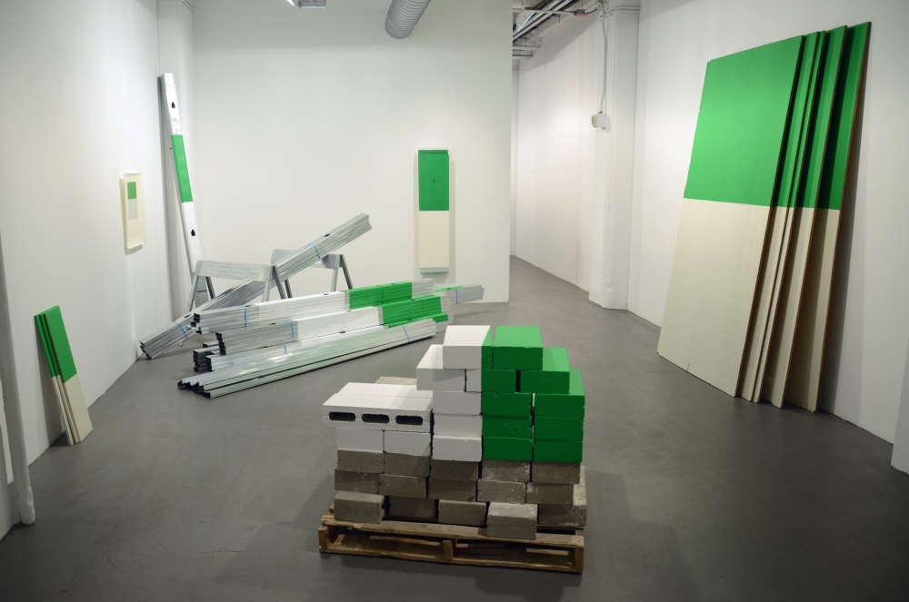 Russell Maltz, The Ball Park Series, 1977-2012, Installationsansicht MINUS SPACE, Brooklyn, NY, USA, 2012 Russell Maltz, The Ball Park Series, 1977-2012, Installationsansicht MINUS SPACE, Brooklyn, NY, USA, 2012