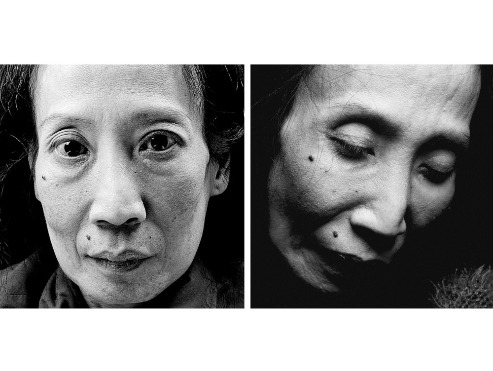 Walter Schels, aus der Serie: Noch mal leben, 2002 - 2005, Fotografie, 100 x 100 cm Walter Schels, aus der Serie: Noch mal leben, 2002 - 2005, Fotografie, 100 x 100 cm
