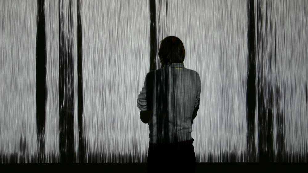 Christina Kubisch, analyzing silence, seit 2011, Sonagramm, Installationsansicht, Museum der Moderne Mönchsberg, Salzburg, (c) Christina Kubisch Christina Kubisch, analyzing silence, seit 2011, Sonagramm, Installationsansicht, Museum der Moderne Mönchsberg, Salzburg, (c) Christina Kubisch