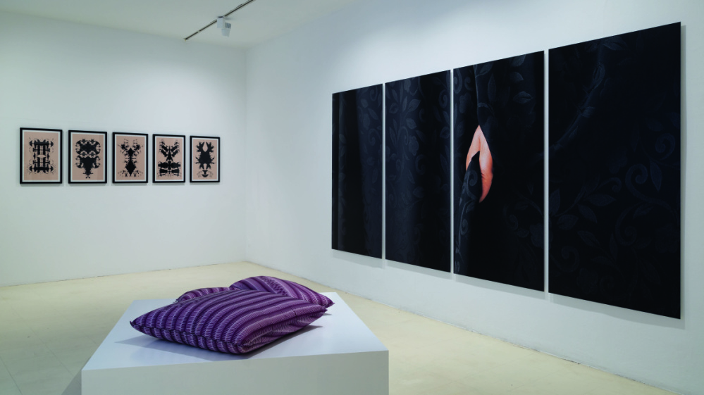 Parastou Forouhar, exhibition view, Stadtgalerie Saarbrücken, 2019 Parastou Forouhar