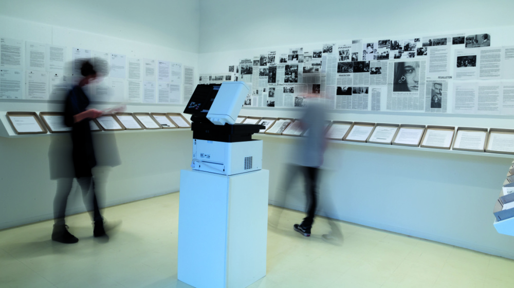 Parastou Forouhar, "Documentation", exhibition view, Stadtgalerie Saarbrücken, 2019 Parastou Forouhar