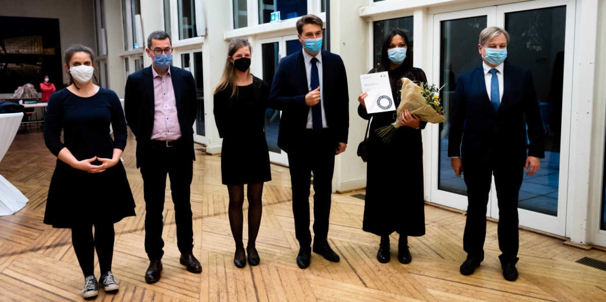 Eindruck Eröffnung Kunstpreis Robert Schuman 2021 Eindruck Eröffnung Kunstpreis Robert Schuman 2021