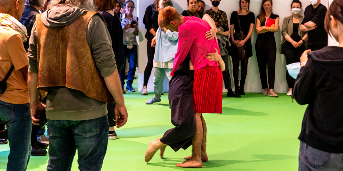 Performance Paulette Penje und Michael von Schönberg, Eröffnung LA AIR Performance Paulette Penje und Michael von Schönberg, Eröffnung LA AIR