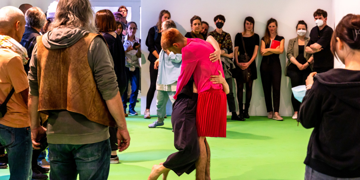 Performance Paulette Penje und Michael von Schönberg, Eröffnung LA AIR Performance Paulette Penje und Michael von Schönberg, Eröffnung LA AIR