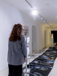 Ausstellung von Saša Spačal Bilder von der Ausstellung in der Stadtgalerie Saarbrücken