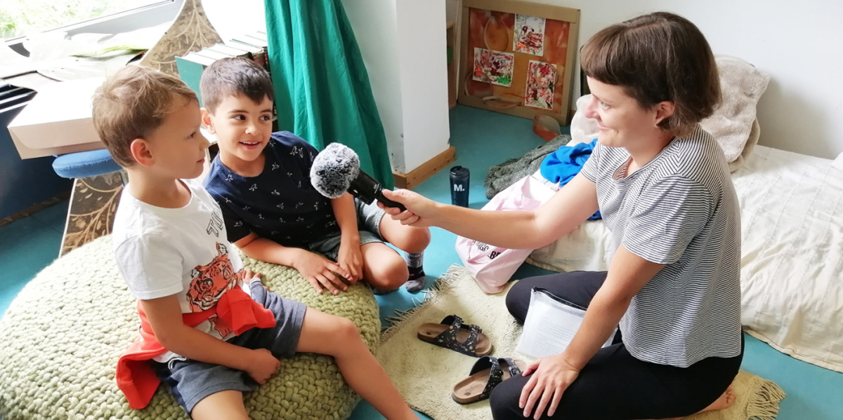 Interviews zu den Kinderrechten mit Hannah Mevis Interviews zu den Kinderrechten mit Hannah Mevis