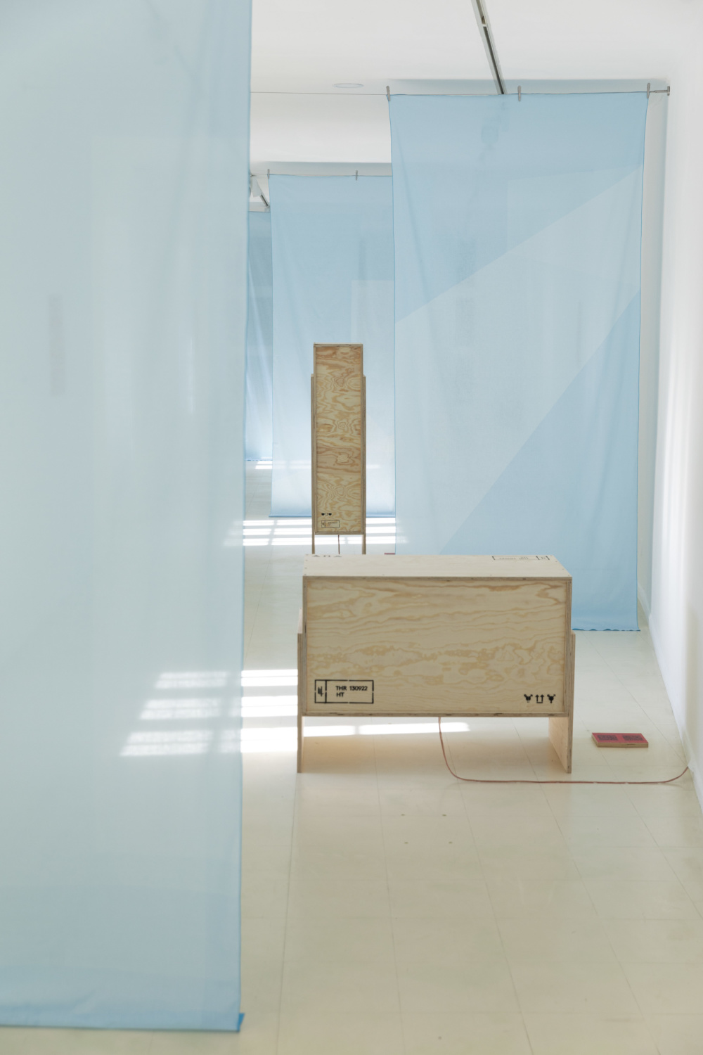 TRANSIT Mark Braun Ausstellungsansicht TRANSIT von Mark Braun